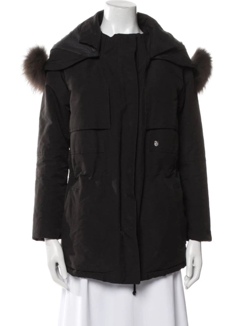 The Kooples black parka - size XS